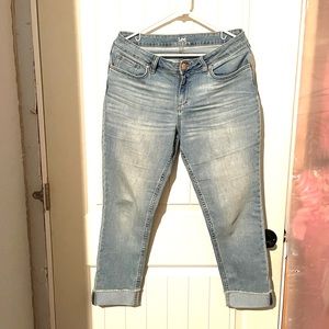 Lee Raiders crop jeans size 6